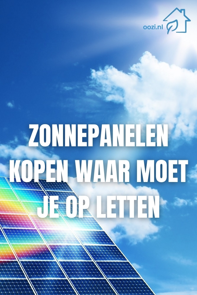 zonnepanelen kopen waarop letten