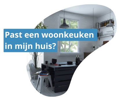past een woonkeuken in mijn huis