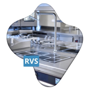 rvs aanrechtblad