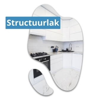 structuurlak keuken