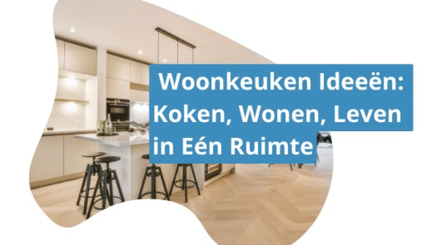 woonkeuken ideeen koken wonen leven in een ruimte